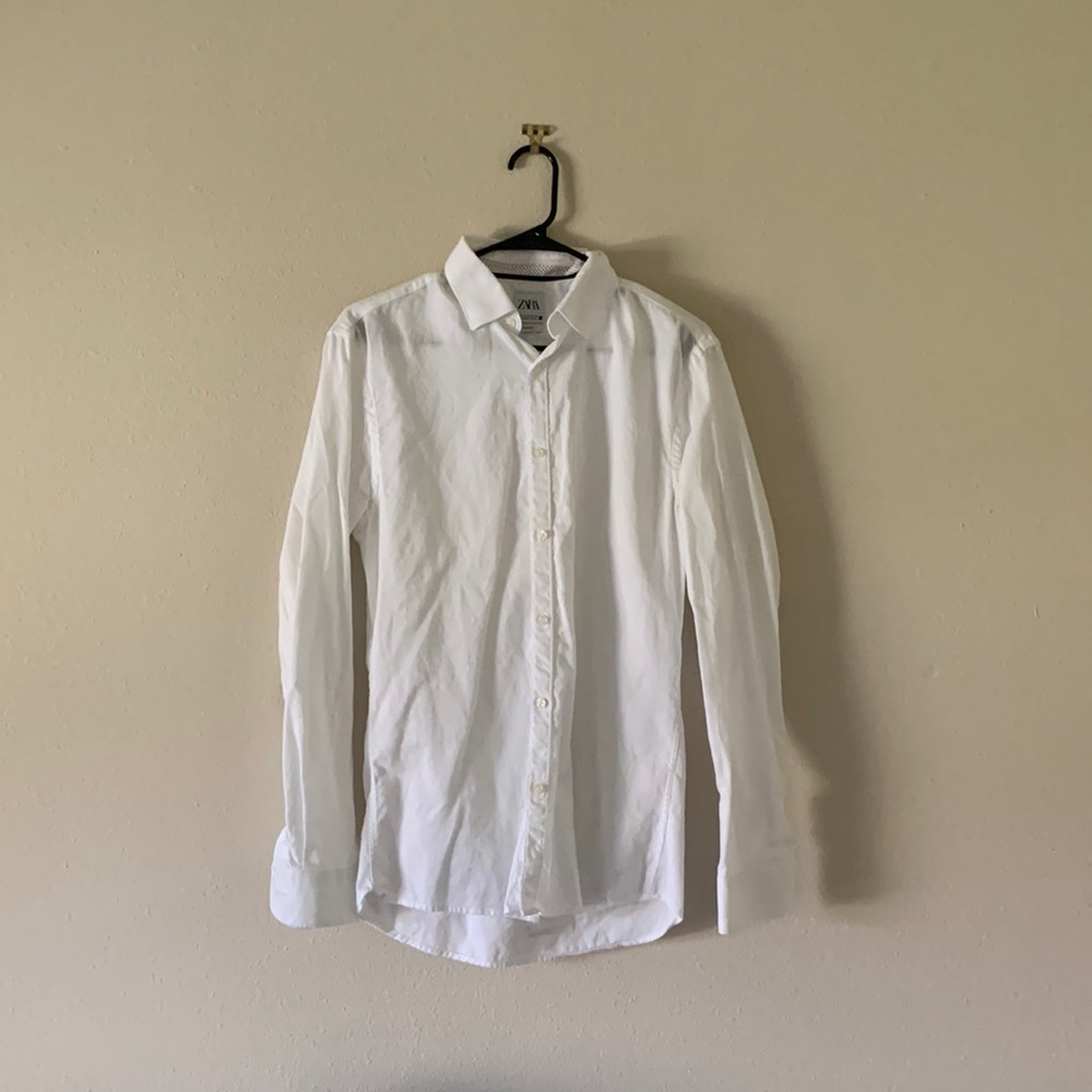 Zara white shirt